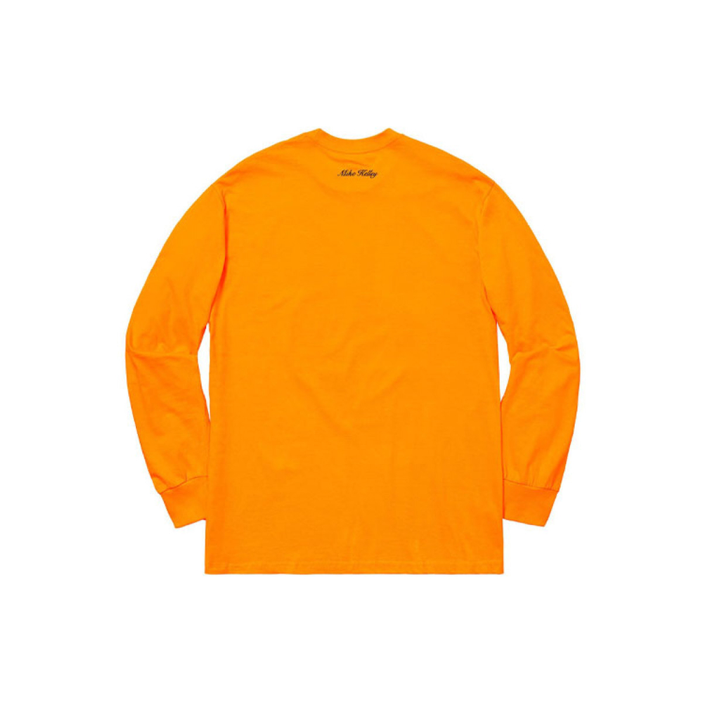 Supreme FW18 Mike Kelley AhhYouth! L/S Tee Bright Orange T