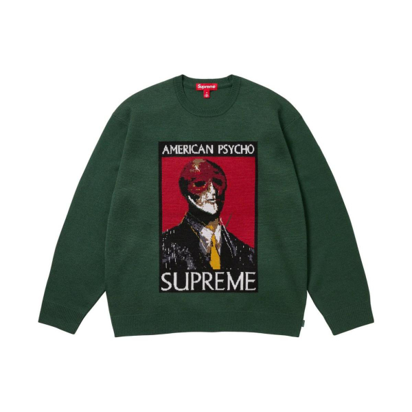 Supreme x FW23 WEEK5 AMERICAN PSYCHO SWEATER