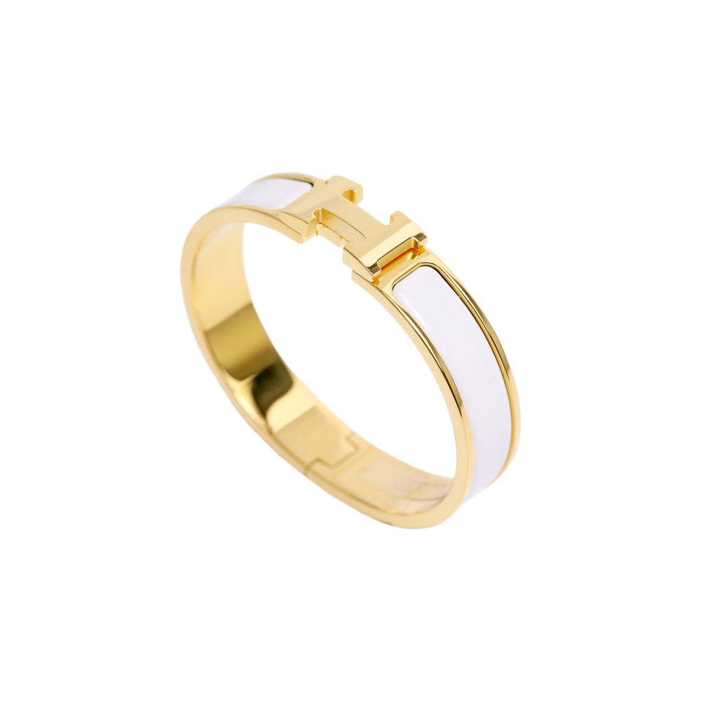 HERMES Clic H Blanc
