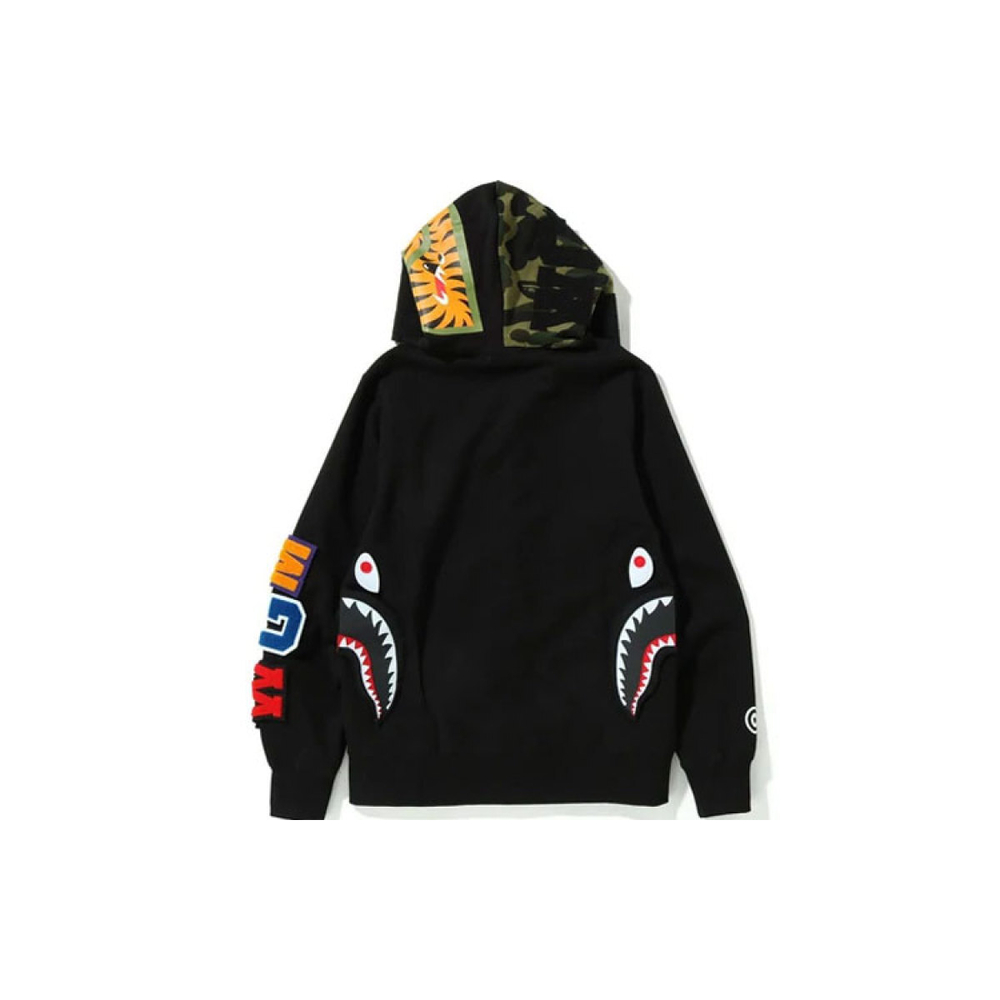 A BATHING APE Detachable Shark Full Zip Hoodie