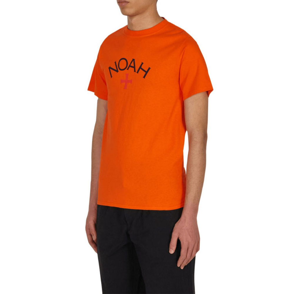 NOAH NYC Logo Tee Orange T