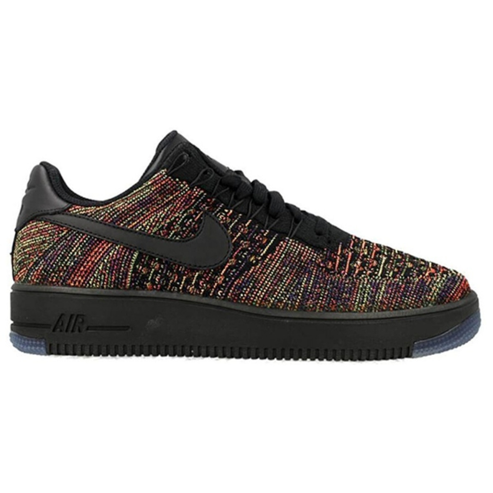 Nike Air Force 1 Flyknit Black Multi-Color