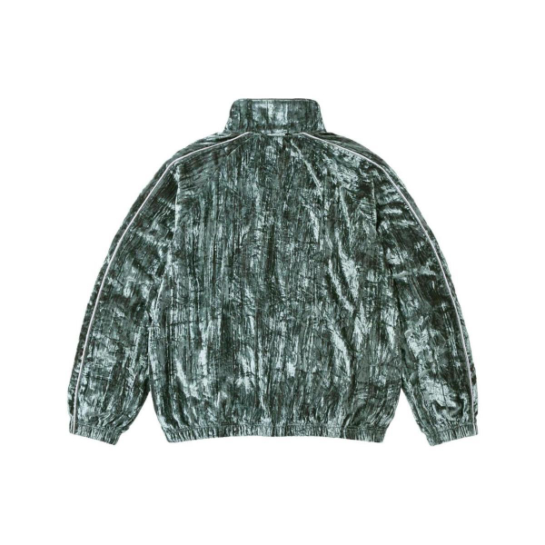 Supreme FW23 WEEK7 CRUSHED VELVET TRACK JACKET Logo