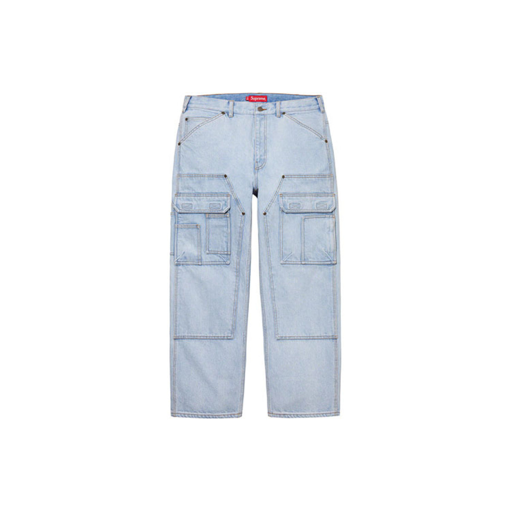 Supreme SS22 Week 11Double Knee Denim Utility Pant