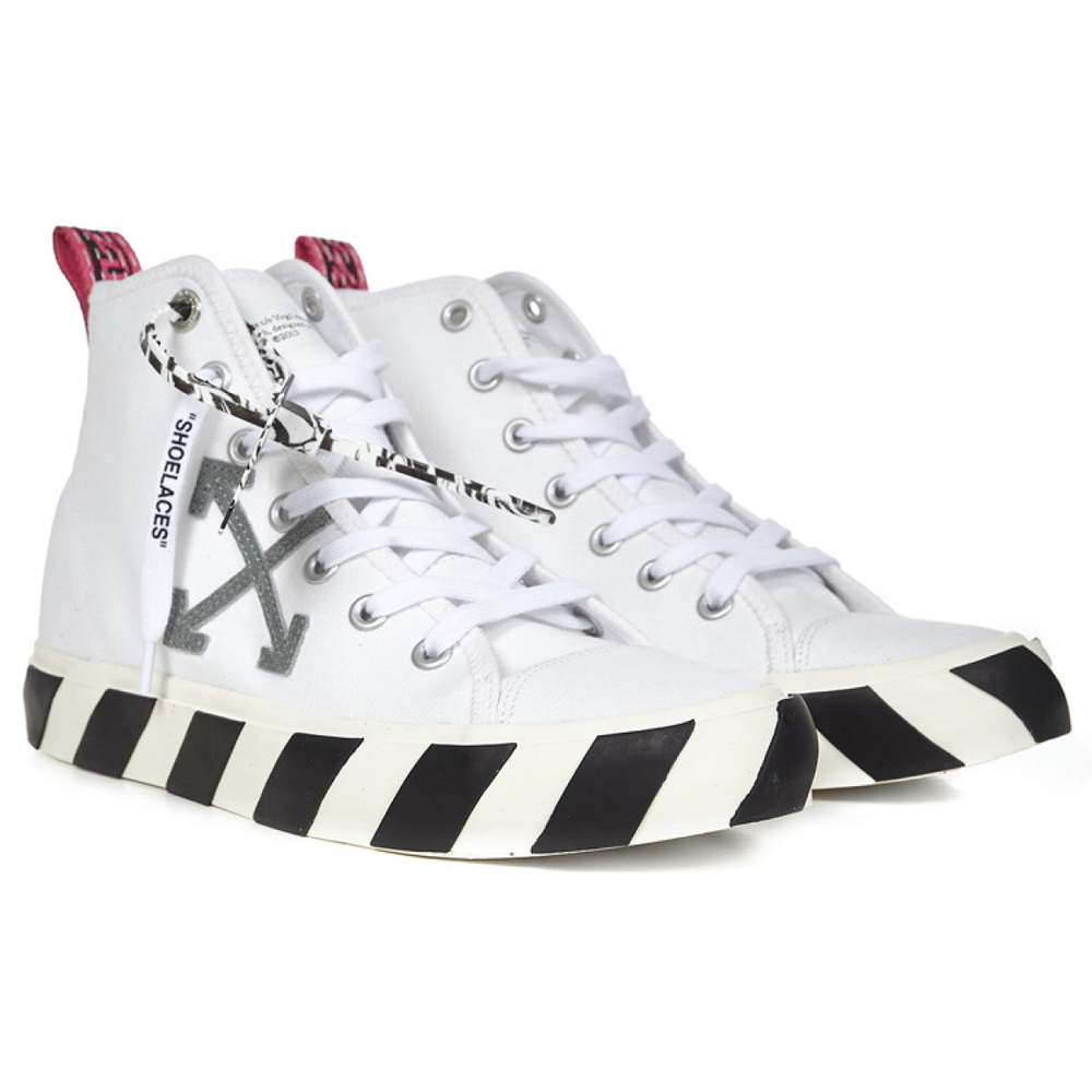 OFF-WHITE Vulcanised Mid-top