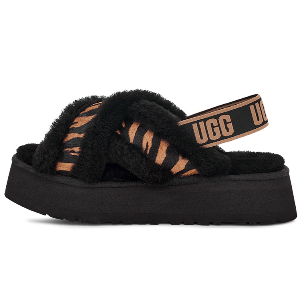 UGG DISCO Cross Slide Tiger Print