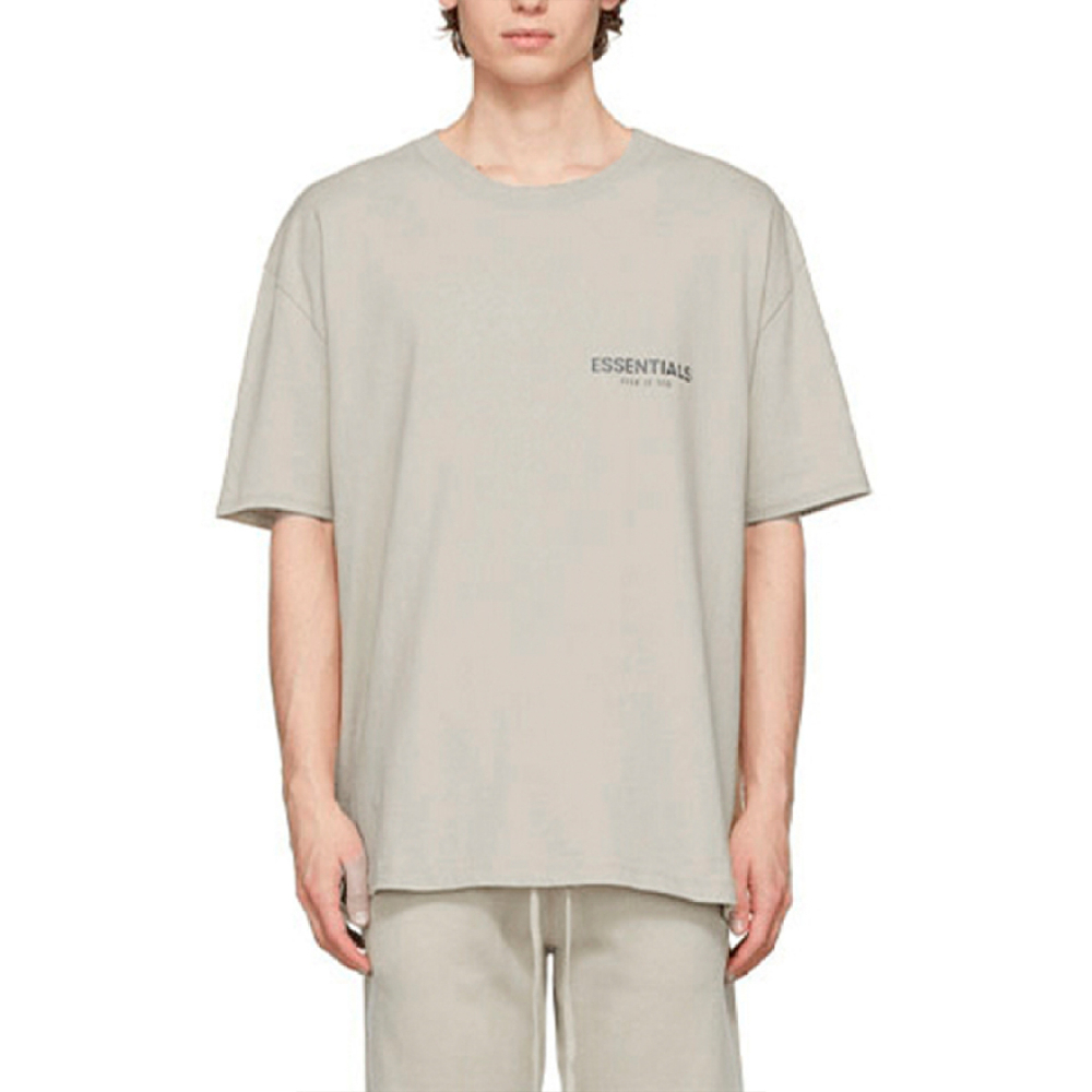 Fear of God Essentials FW21 Beige/Linen Logo T