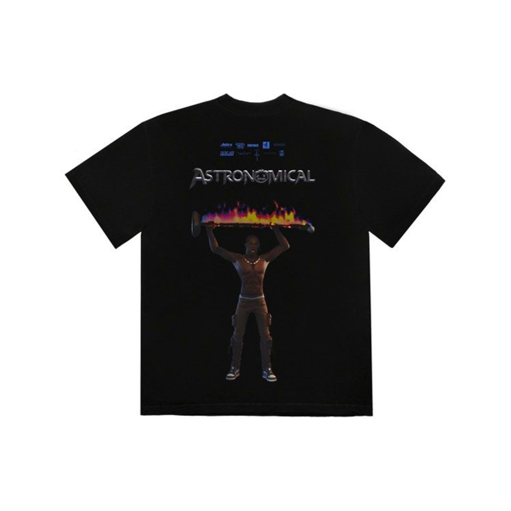 Travis Scott Cactus Jack Astro Rage Tee x Logo T