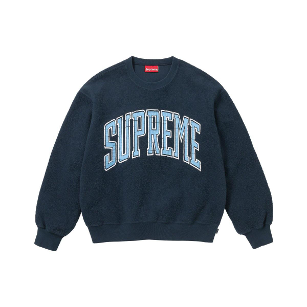 Supreme FW23 WEEK1 INSIDE OUT CREWNECK Logo