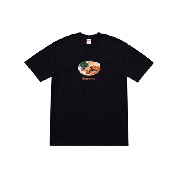 Supreme SS18 Chicken Dinner Tee Black T