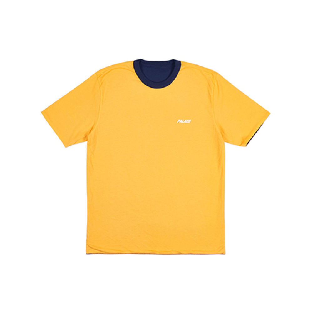 PALACE Reverso T-Shirt Navy Orange Logo T