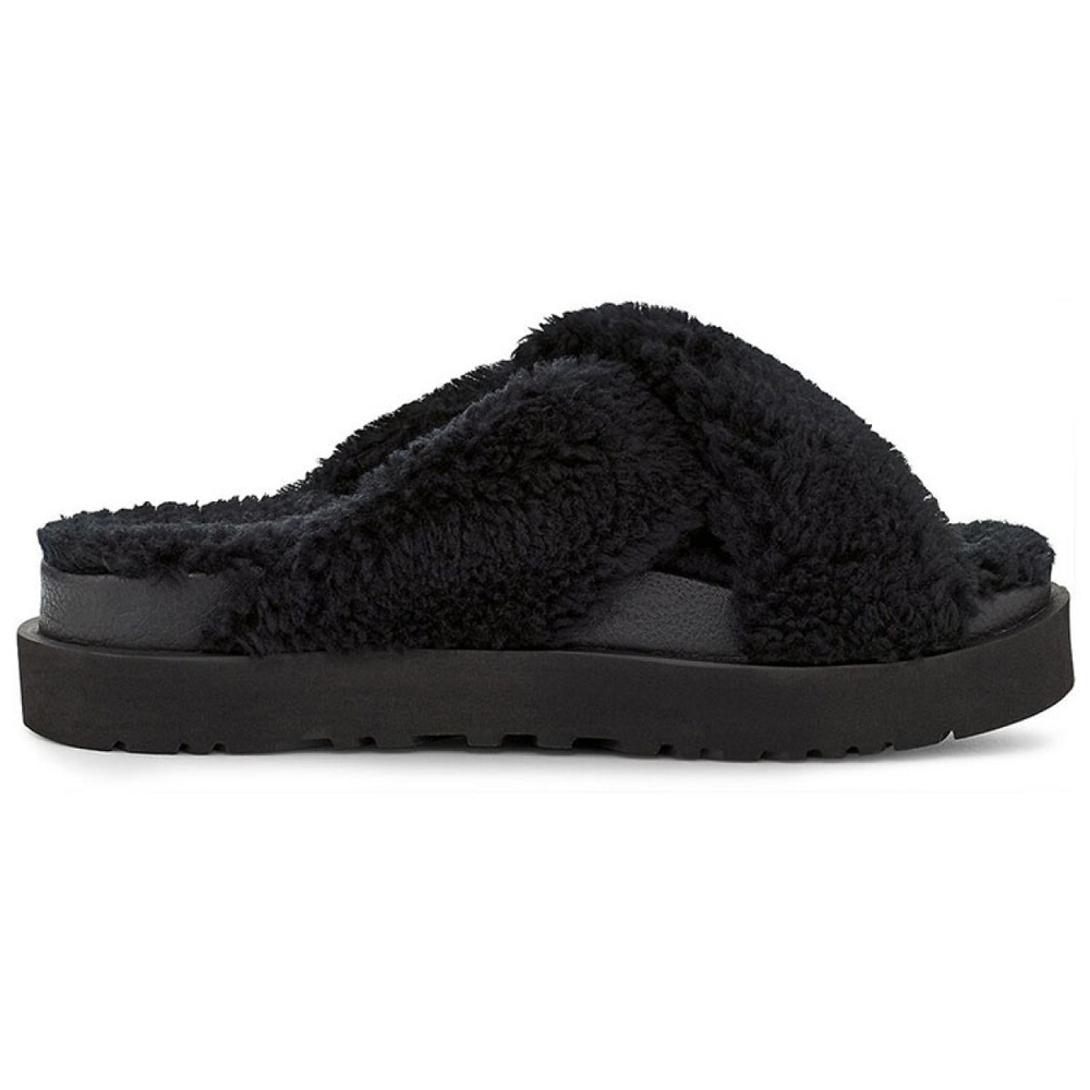 UGG Fuzz Sugar Cross Slide