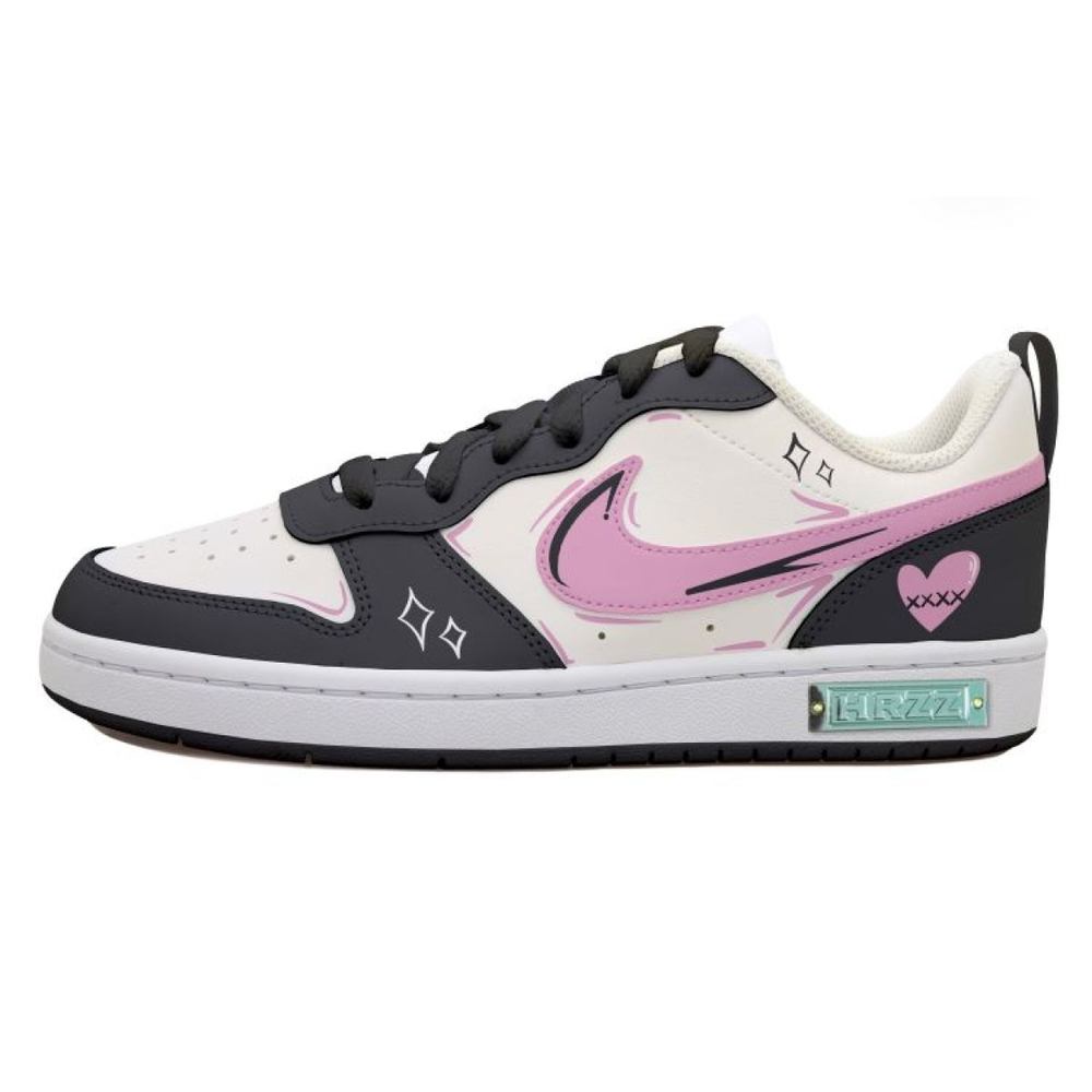【 】 Nike Court Borough Low 2 OKHR HRZZ GS