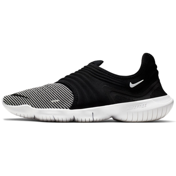 Nike Free RN Flyknit 3.0 White Black