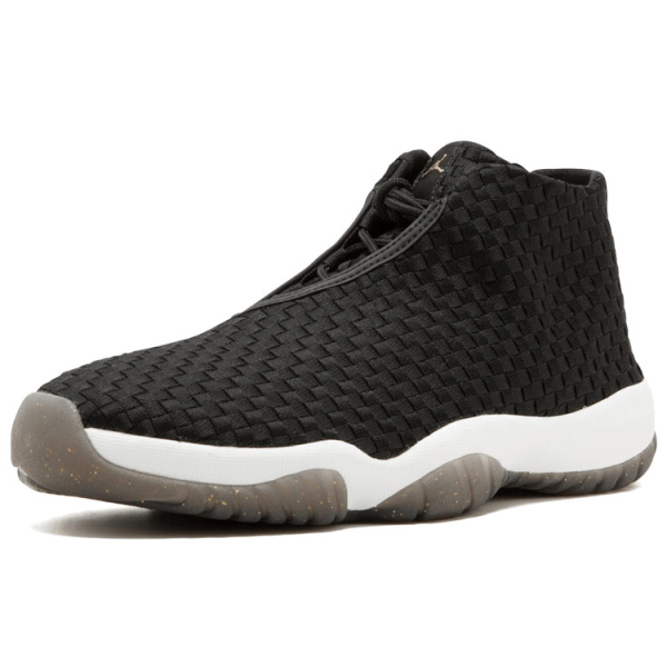 Jordan Future Black White Gold