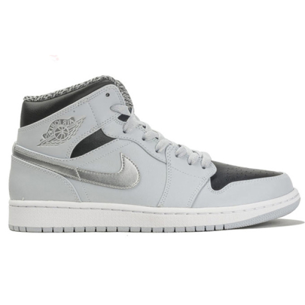 Jordan Air Jordan 1 Mid Pure Platinum Metallic Silver
