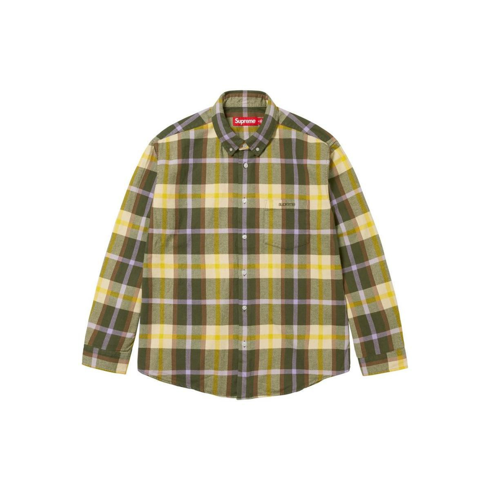 Supreme FW23 WEEK4 PLAID FLANNEL SHIRT