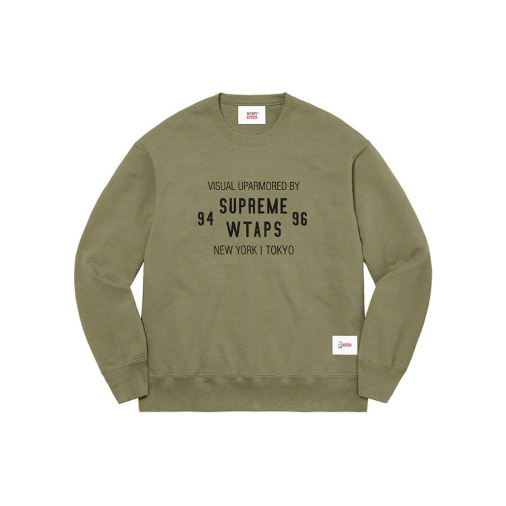 Supreme Week 15 x WTAPSFW21,WTAPS Crewneck Logo