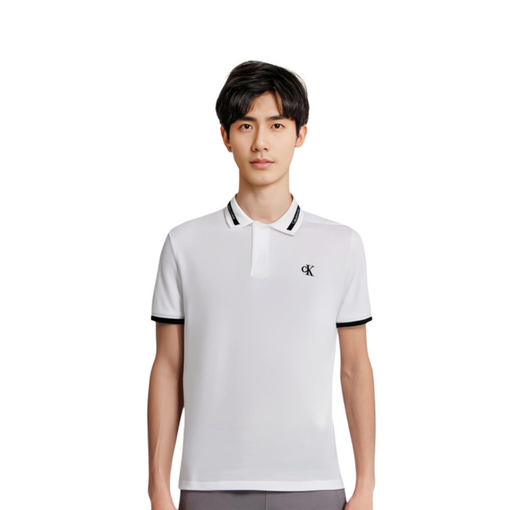 CALVIN KLEIN Logo Polo