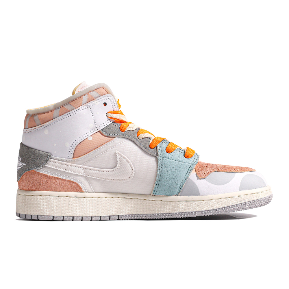 【 】 Jordan Air Jordan 1 Mid SE Craft GS