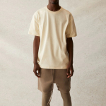 Fear of God Essentials SS21 Short Sleeve Tee Buttercream/Cream Logo T