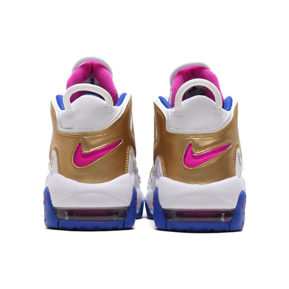 Nike Air More Uptempo Fuchsia Blast Metallic Gold