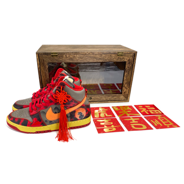 【 】 Nike Dunk "Red Camo Acid Wash"