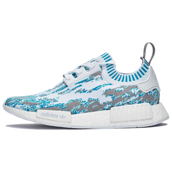 Sneakersnstuff x adidas originals NMD_R1 Datamosh Clear Aqua
