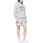 NOAH Winged Foot Embroidered Hoodie Logo