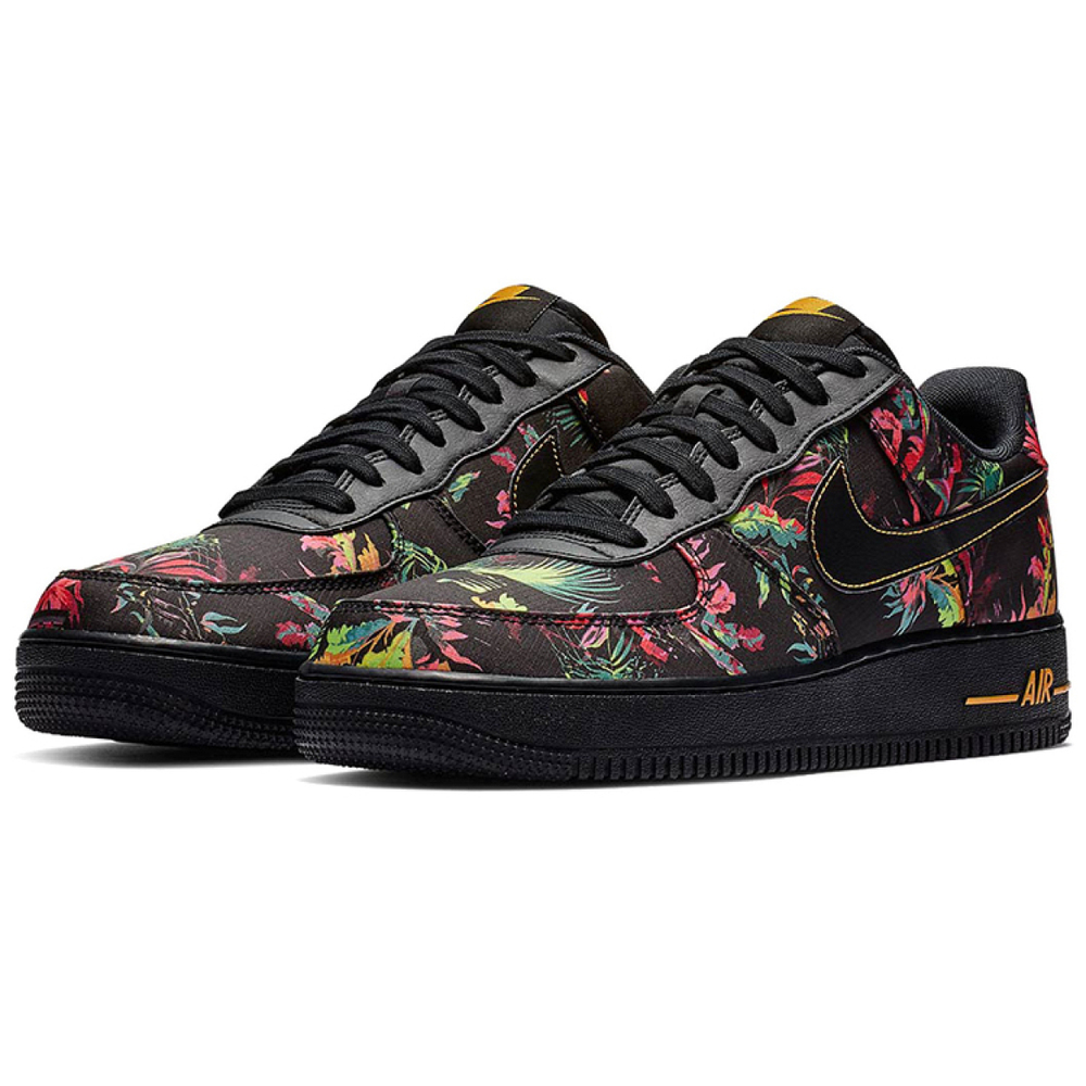 Nike Air Force 1 Black Floral