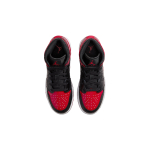 Jordan Air Jordan 1 Mid "Black + Red = Bred"