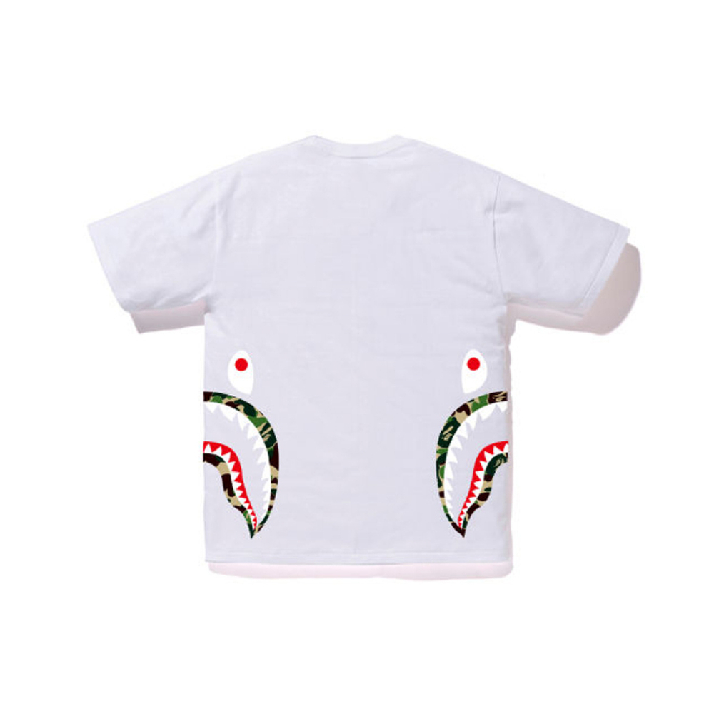 A BATHING APE ABC Side Shark Tee T