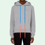 OFF-WHITE FW19 Acrylic Arrows Slim Hoodie