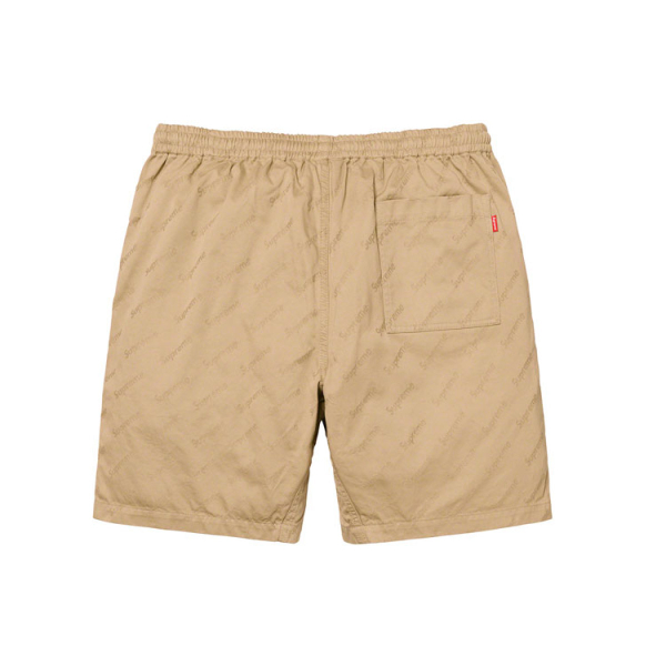 Supreme FW19 Week 1 Jacquard Logos Twill Short logo
