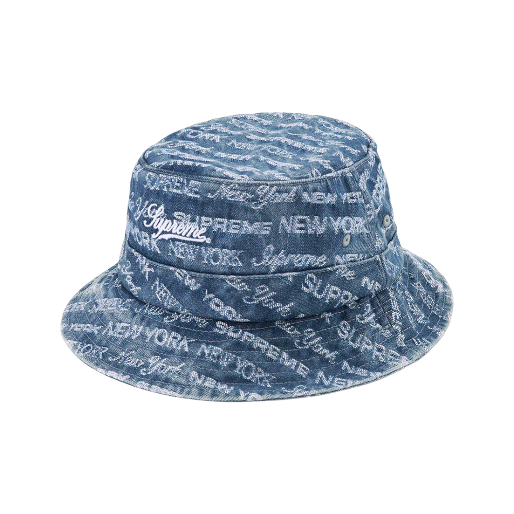 Supreme Week 4 Multi Type Jacquard Denim Crusher