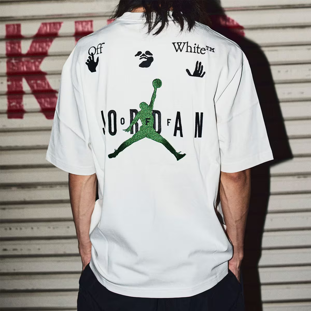 Jordan x OFF-WHITE Logo T