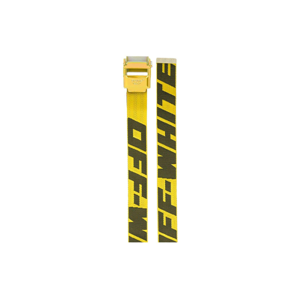 OFF-WHITE 2.0 Industrial Yellow Belt 3.5cm