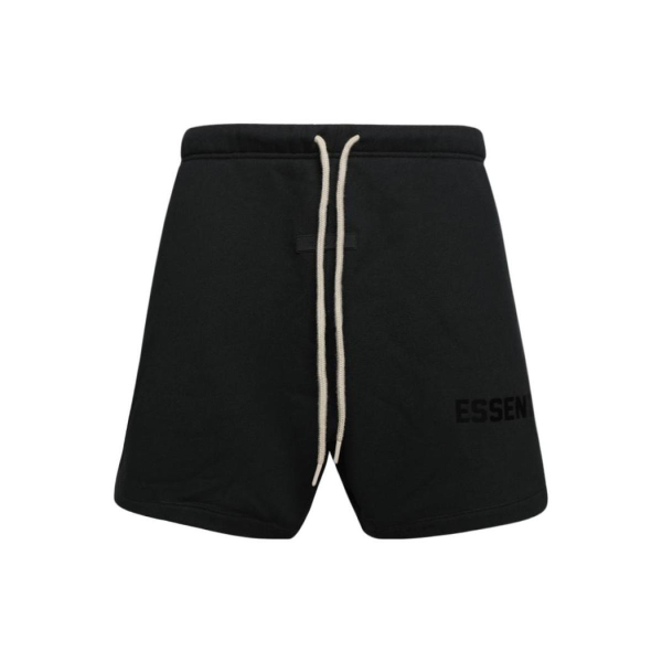 23 Fear of God Essentials SS23 Sweatshort Essentials Cor Jet Black
