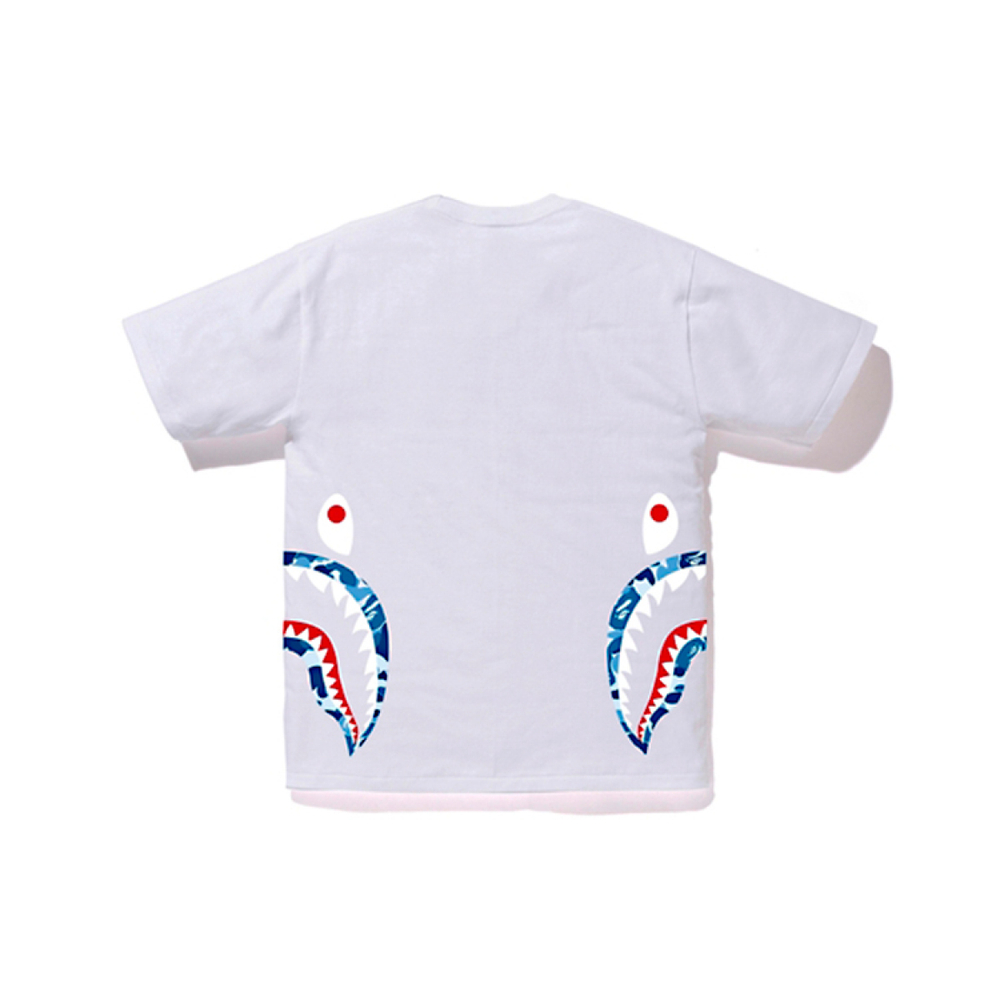 A BATHING APE ABC Side Shark Tee T