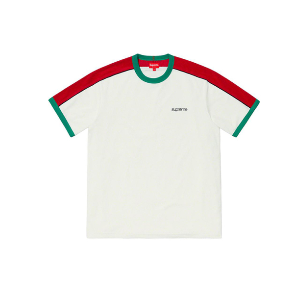 Supreme SS19 Shoulder Stripe Terry S/S Top T