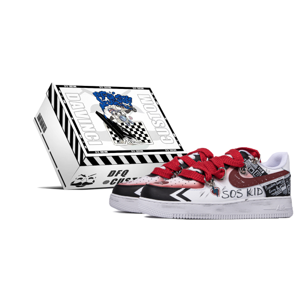 【 】 Nike Air Force 1 Low FUN FOR FUN SOS KID