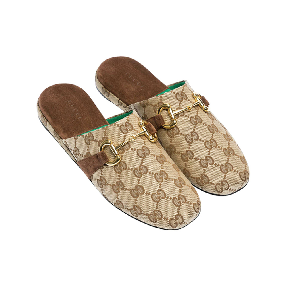 GUCCI GG Print Mules