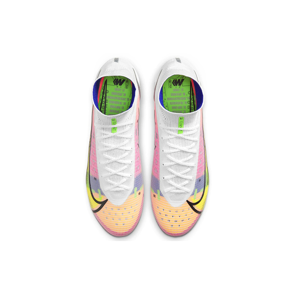 Nike Mercurial Superfly 8 14 "White Multicolor" FG（ ）