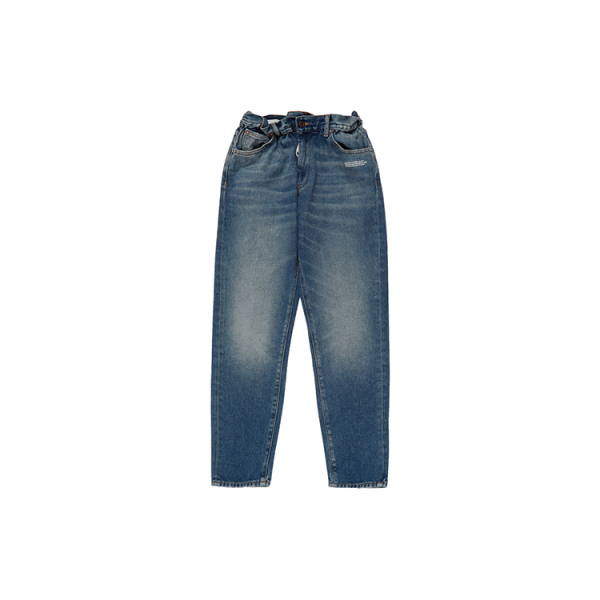 OFF-WHITE SS20 Blue Denim Slim Fit Jeans