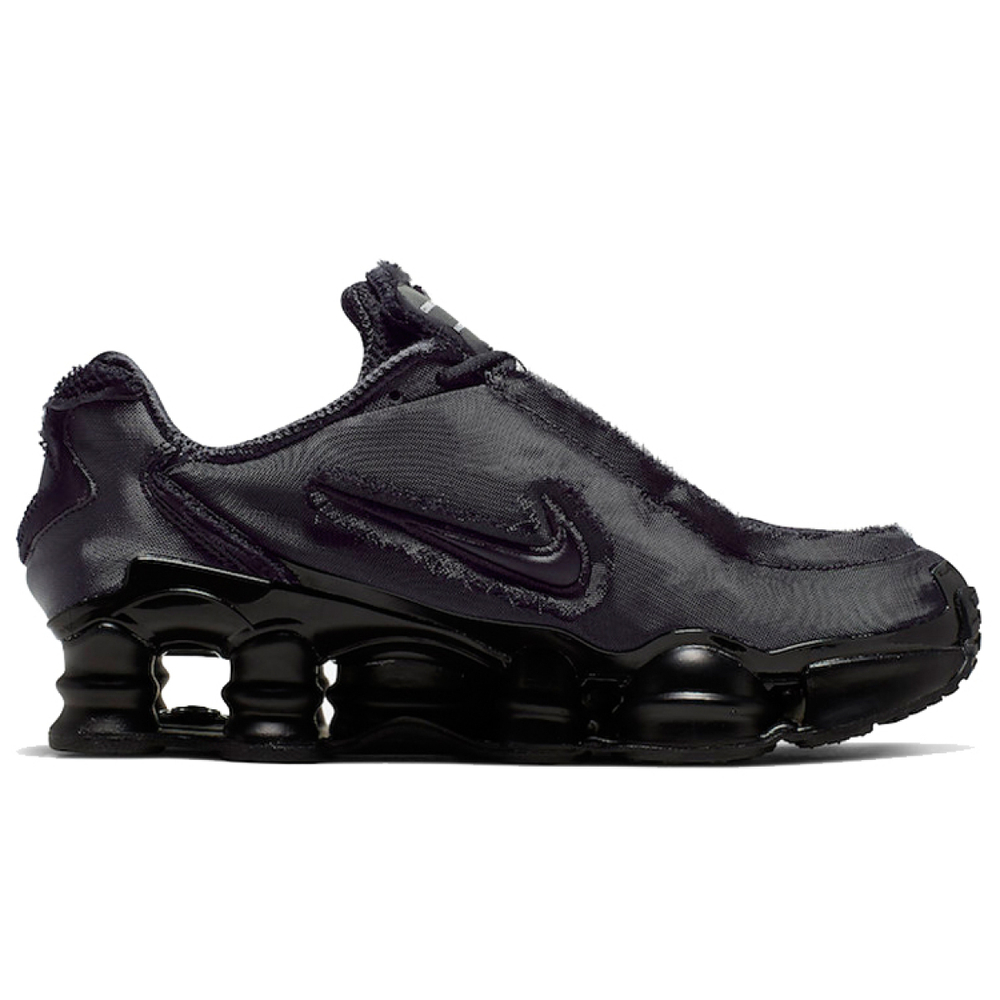 CDG x Nike Shox TL Triple Black
