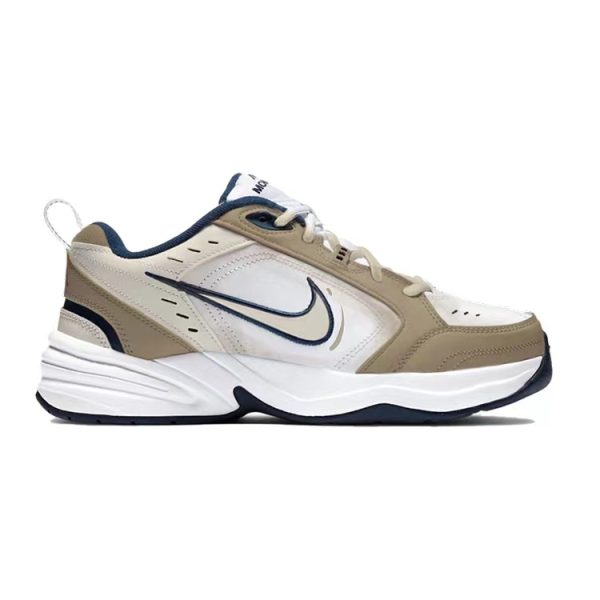 【 】 Nike Air Monarch 4 PU White Navy