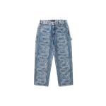 Supreme SS21 Week 4 x HYSTERIC GLAMOUR Snake Double Knee Denim Painter Pant