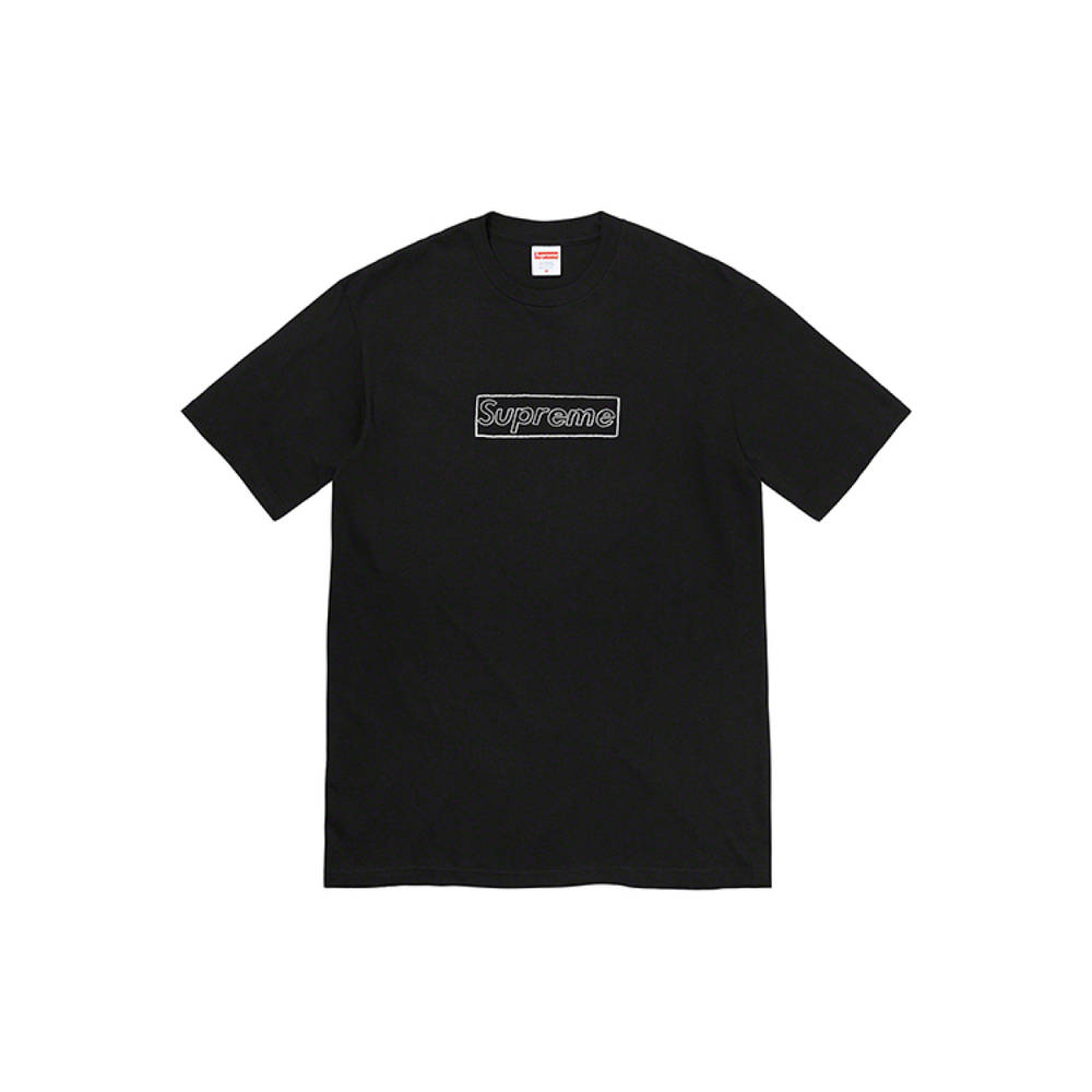 Supreme Week 18 x KAWS Chalk Logo Tee Box Logo T