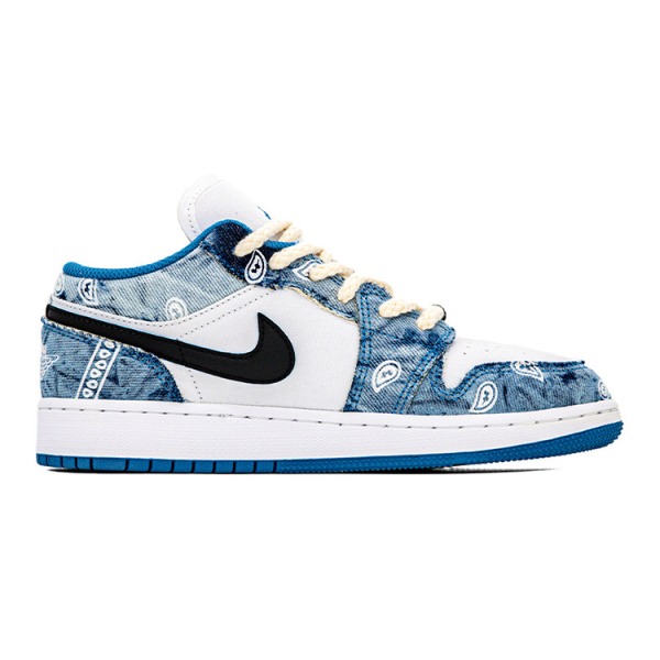 【 】 Jordan Air Jordan 1 Low "Washed Denim" GS