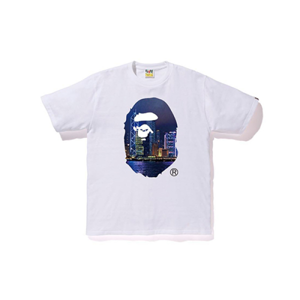 A BATHING APE HongKong 13th Anniversary Big Ape Head Tee T